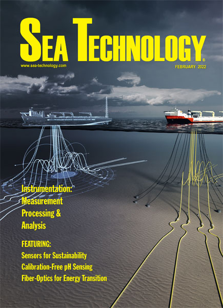 February cover for Sea Technology
