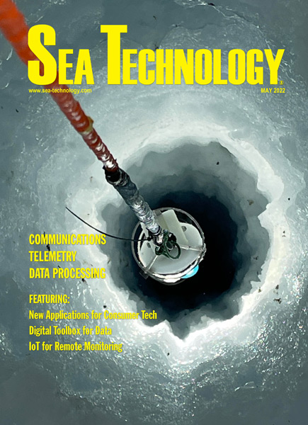 May 2022 issue of Sea Technology magazine