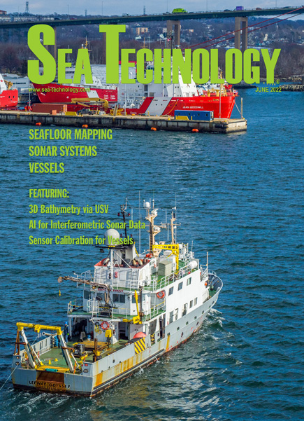 Sea Technology June 2022 edition cover