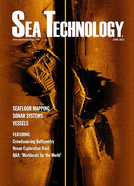 Cover for the Sea Technology June Issue