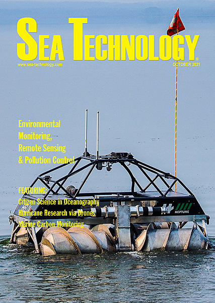 October Cover for Sea Technology magazine