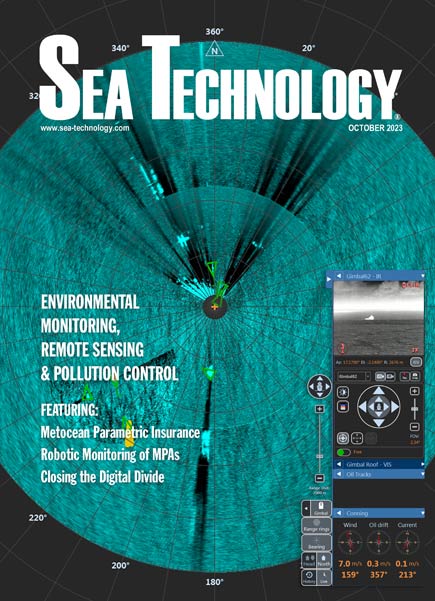 Sea Technology October edition - Environmental Monitoring