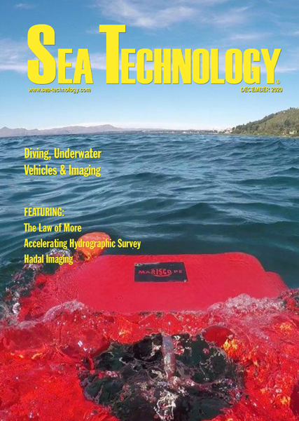 Sea Technology December 2020 Cover