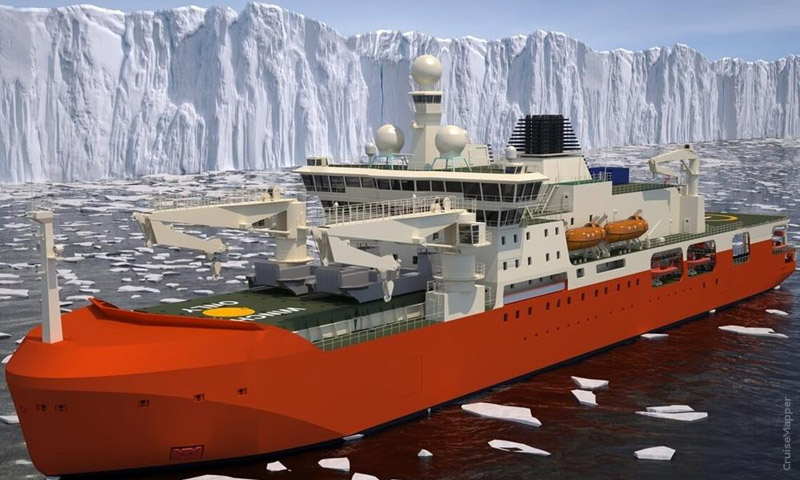 ANTARCTIC ICEBREAKER TO CONTRIBUTE TO GLOBAL OCEAN MAP