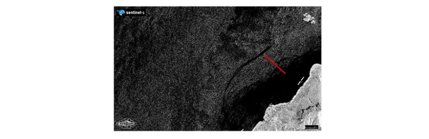 Sentinel 1 SAR Chile fish oil spill