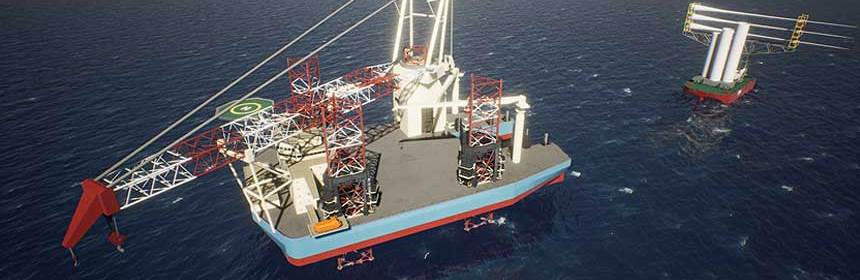 Maersk Supply Service is due to install the wind turbines
